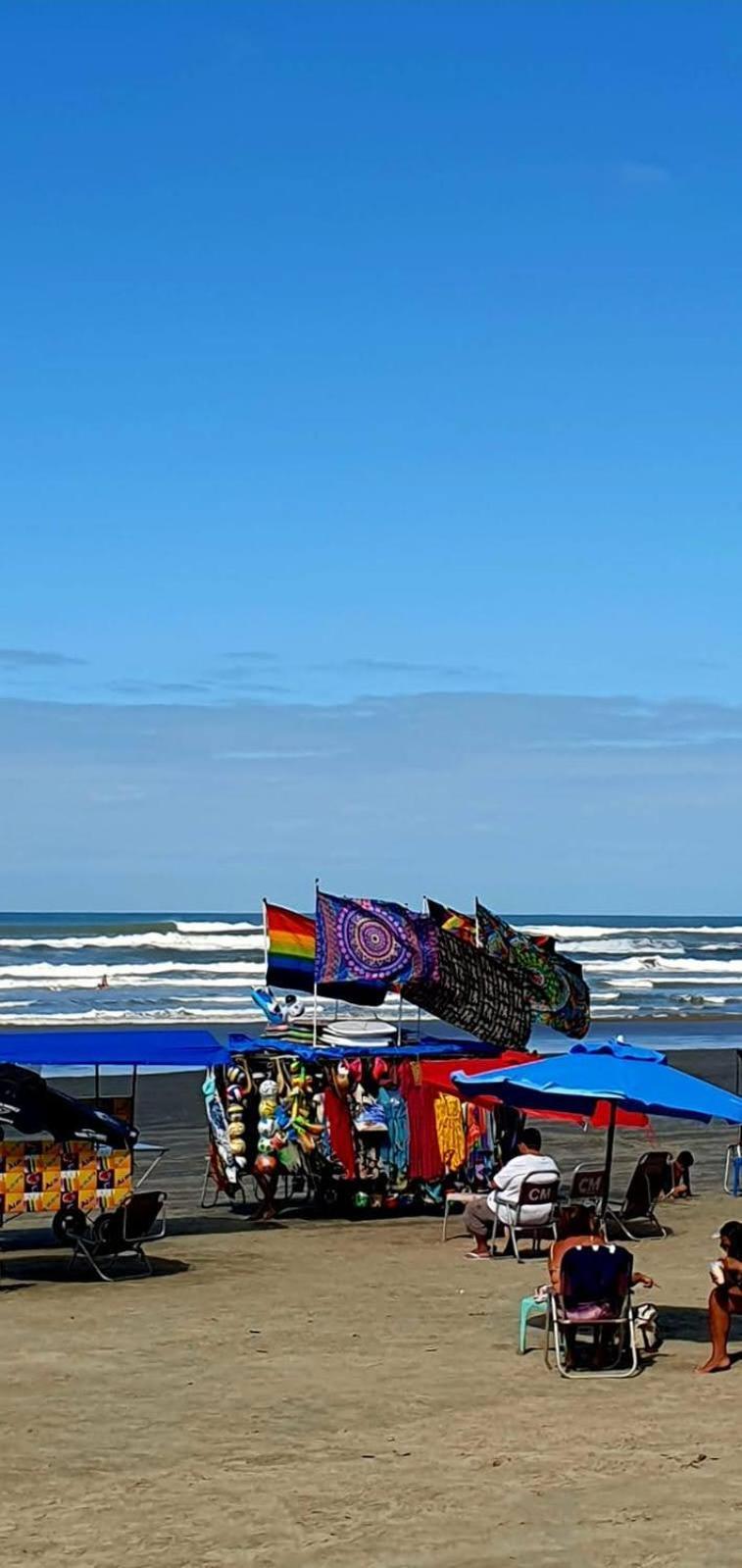 Apartamento Na Praia ปรายากรันเด ภายนอก รูปภาพ