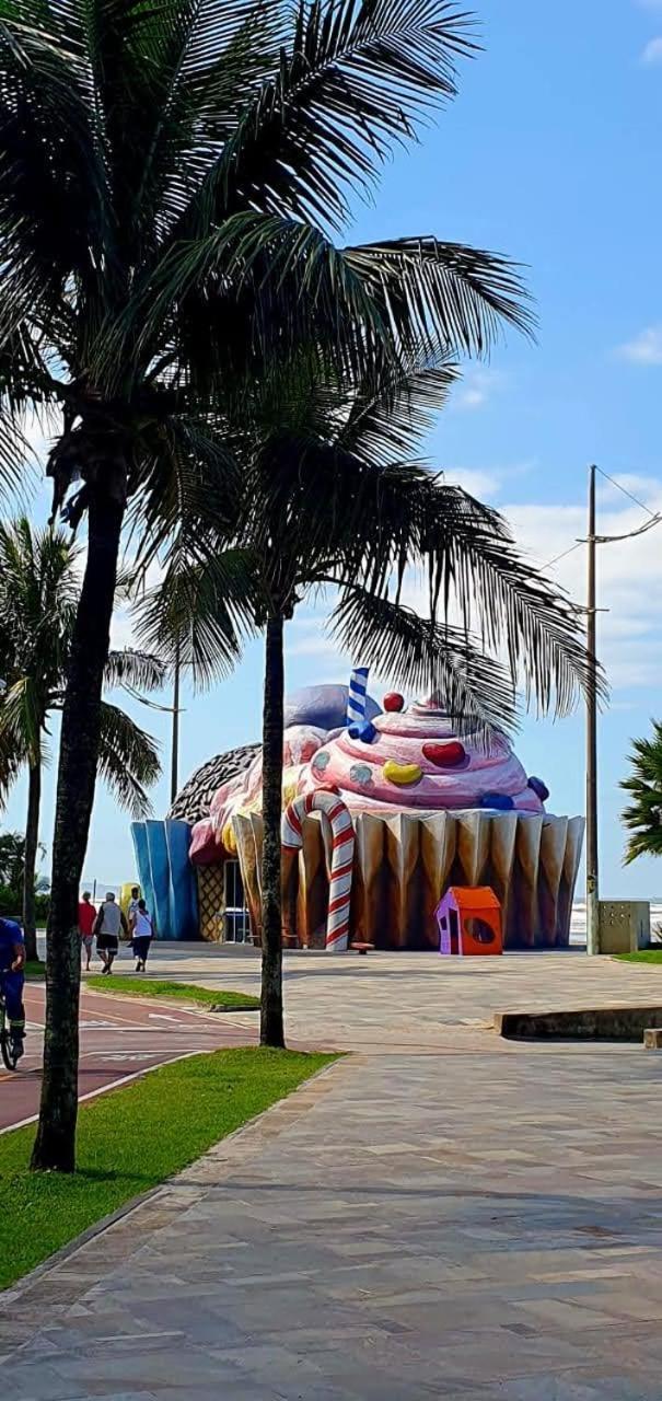 Apartamento Na Praia ปรายากรันเด ภายนอก รูปภาพ